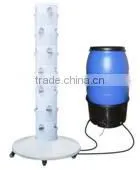 4X7 Hydroponics Tower Gardern Vertical Growing System With Standing Water Tank thumbnail-1