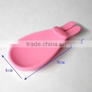 Factory Custom Promotional Gift Creative Rabbit Silicone Tea Bag Holder thumbnail-3