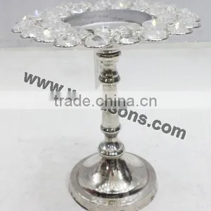 Crystal Round Votive Holder thumbnail-1
