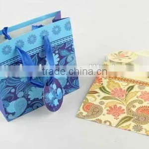 Foldable Gift Bag With Card/ Shopping Bag thumbnail-1