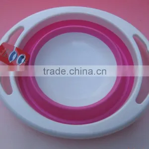 Silicone Washing Mesh Foldable Basket thumbnail-1