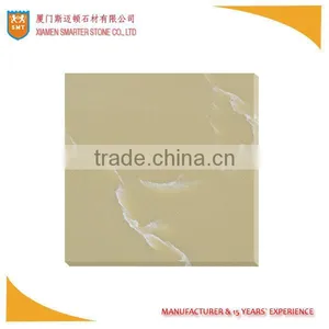 China Yellow Artificial Quartz Stone Slab thumbnail-1