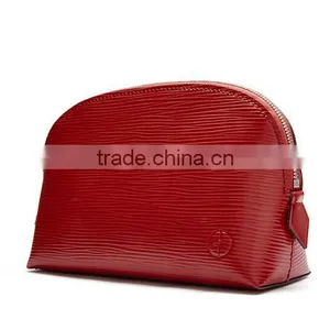 Wholesale Small Quantity Black Real Leather Bag, Fashion Mens Leather Toiletry Bag Wholesale thumbnail-1