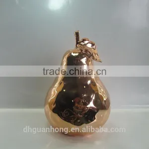 Wholesale Ceramic Pear Ornaments for Candy Container thumbnail-3