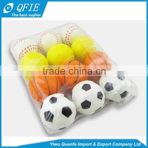 High Quality 5cm Soft PU Solid Foam Soccer Ball for Kids thumbnail-3