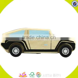 Wholesale Cheap Baby Wooden Open Car Toy Cool Kids Mini Wooden Open Car Toy W04A028 thumbnail-5