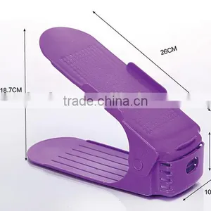 Creative Household Products Plastic Adjustable Shoe Racks thumbnail-6