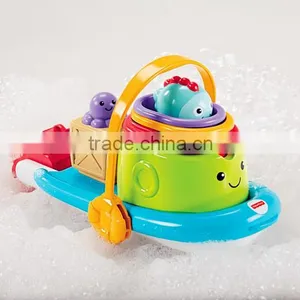 New Design Baby Bath Toy With Set of Boat for Tubtime From Dongguan Manufacturer thumbnail-2