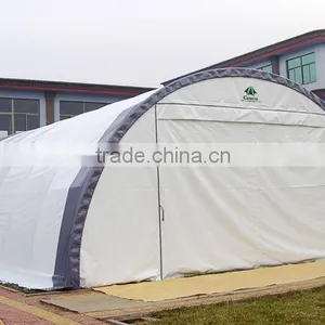 Farm Storage Fabric Building , Prefabricated Storage Shelter, Outdoor Warehouse Tent thumbnail-1