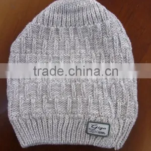 Fashion Knit Cap With Jacquard thumbnail-2