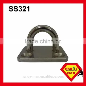 Marine Hardware Industrial Stainless Ring Plate With Sink Hole Anchor Plate thumbnail-2