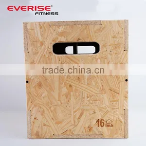 3 in 1 Crossfit Wooden Puzzle Plyo Box thumbnail-5