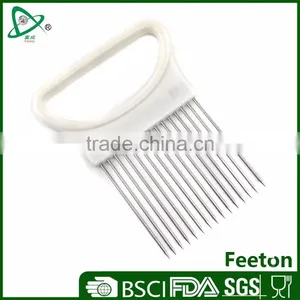 Stainless Steel Onion&patato Holder Slicer to Guide in Cutting thumbnail-1