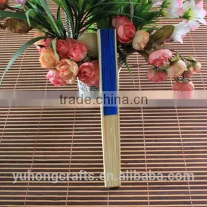 Colorful Bamboo Cheap Paper Fan Wholesale thumbnail-2