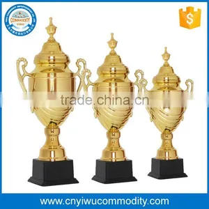 Gold Plated Star Wooden Trophy,unique Awards Metal Craft Trophies,gold Metal Art Star Awards thumbnail-1