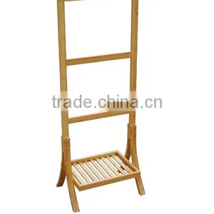 Indoor Bamboo Cloth/coat/garment Racks thumbnail-1