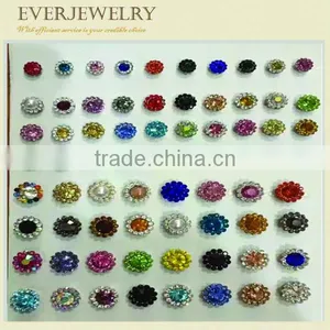 AAA Grade Sewing Crystal Glass Material Stones With Silver Gold Base Sewing Stone thumbnail-4