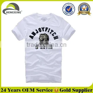 Fashion 100% Cotton Cheap Men's Custom Printed T-shirt thumbnail-2