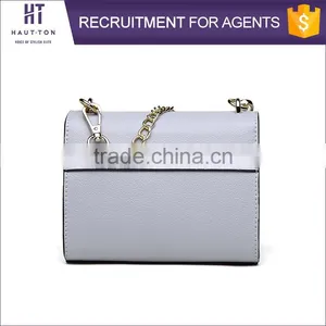 New Style Fashion Woman Genuine Split Cow Leather Messenger Bag Top Selling Casual Ladies Chain Shoulder Bag For Sale thumbnail-4