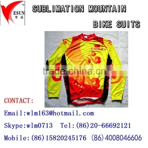 Sublimation Printing Mountain Bike Suits /running Sets thumbnail-5