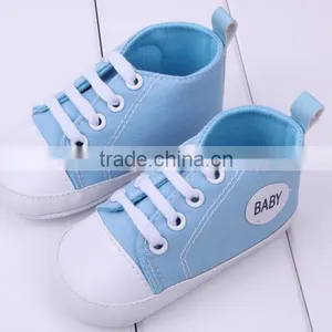 2014 New Baby Product Boys and Girls Canvas Shoe Infant Baby Canvas Shoe thumbnail-4