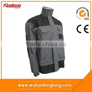 100%Cotton Twill Jackets Khaki and Black Workwear Clothing thumbnail-3