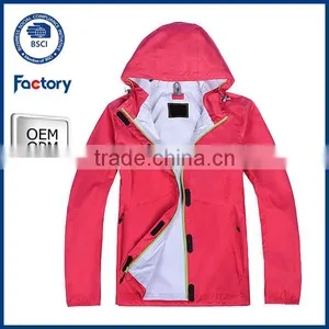 Waterproof Softshell Jacket Women's Hiking Wear With New Desgin thumbnail-1