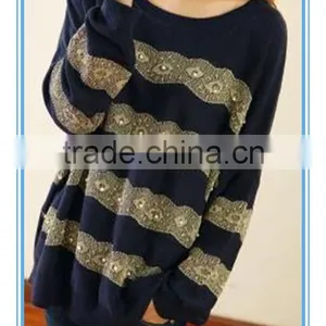 2014 Fashion Knitted Ladies Sweater HD1710 thumbnail-1