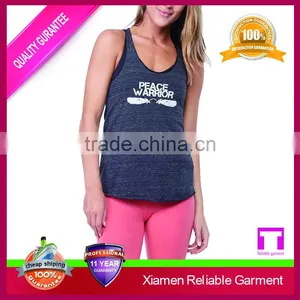 New Design Women Cotton Casual Loose Stringer Vest Top Sleeveless Sexy Summer Tank Tops Custom Stringer Vest thumbnail-1