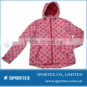 Lady's Printed Solfshell Jacket thumbnail-1