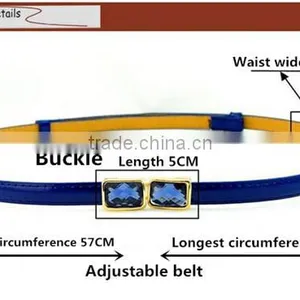 MOQ 1 pc 10 Colors Choice and Length Around for Waist 57-102cm Women Brand Belt Female thumbnail-6