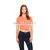 Bella+Canvas Women's Poly-Cotton Crop Tee - 52% Combed and Ring-spun Cotton 48% Polyester and Comes With Your Logo thumbnail-3
