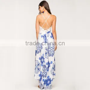 High-low Lace and Floral Women's Romper 2015 Hot Sell Clothes thumbnail-3
