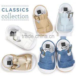 2017 New Design Baby Girl Sandals, Leather Baby Sandals thumbnail-1