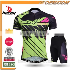 Mens Short Sleeve Cycling Skinsuit With Three Pockets,quick Dry Mountain Bike Garment thumbnail-1