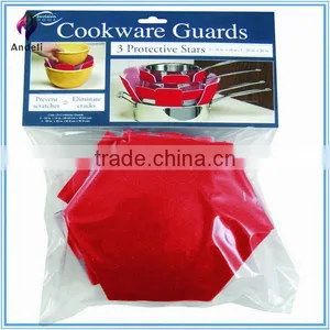 Hot Nonwoven Fabric Cookware Anti-slip Pan Protector Potholder Mat thumbnail-2