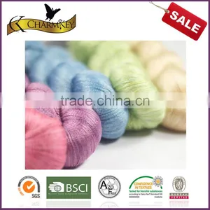 100 High Quality Pure Silk Yarn for Hand Knitting With Smooth Touch Feeling thumbnail-3