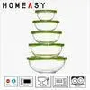 Oven Safe Pyrex Borosilicate Microwave Glass Bowl Set , 79mm Height thumbnail-1
