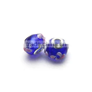 DIY Lampwork Murano Glass European Mix Beads - Compatible With Major Charm Bracelets Perlas de Vidrio thumbnail-3