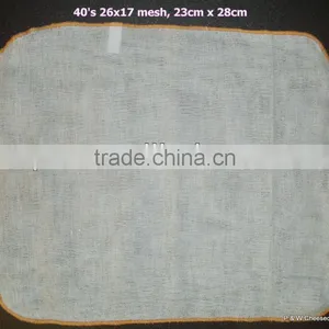 100% Cotton Gauze Cheese Cloth Face Cleaning Cloth 4layers 23cm x 28cm thumbnail-4