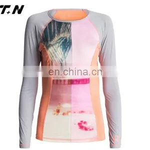 Custom Sublimated Sexy Women Rash Guard Rashguard Mma thumbnail-6