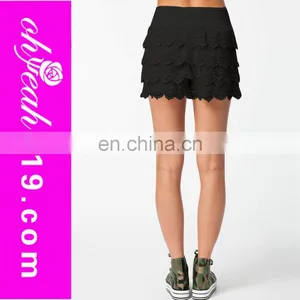 Wholesale Elegant Ladies Crochet Lace Shorts Lace Shorts thumbnail-1