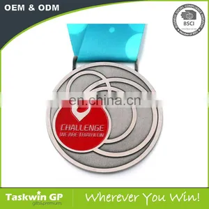 High Quality Custom Metal Medal , Triathlon Custom Metal Medal thumbnail-1