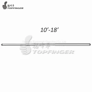 2 Section 10'-13' Adjustable Crossbar Pipe And Drape For Sale thumbnail-1