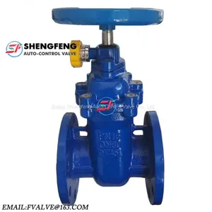 Z45T-16Q Non Rising Stem Hard Seat Wedge Gate Valve thumbnail-1