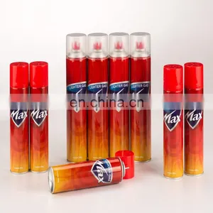 Latest Design Promotional Bbq Gas Custom Made Refillable Lighter Gas Refll Butane Cartridge thumbnail-1