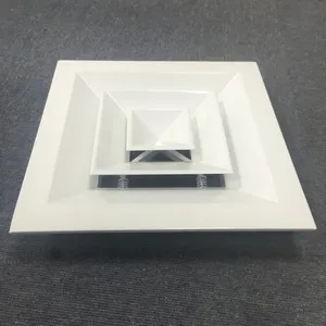 Back X Structure Reliable Square Ceiling Diffuser thumbnail-4