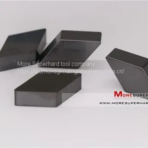 CBN Brazing Inserts BNK30 Brazing CBN/PCBN Turning Inserts for Continuous Cutting Turning Brake Disc thumbnail-1