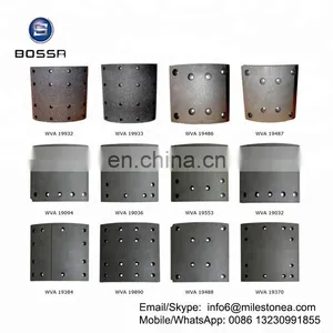 Truck Trailer Brake Parts Brake Shoe Lining 4515 4707 thumbnail-6