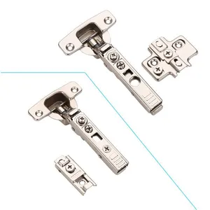 Filta Furniture Hardware NEW 35mm 4D Adjustable Soft Closing Clip On Cabinet Cupboard Frameless Door Hinge thumbnail-4